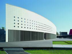 SEW, Bruchsal,
Schulungscenter und Betriebsrestaurant